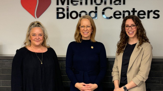 Representative Kelly Morrison Visits Plymouth Donor Center to Highlight Urgent Need for Blood Donors