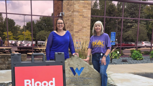 Dawn Celebrated for 16 Years of Supporting Blood Drives at Western National Insurance